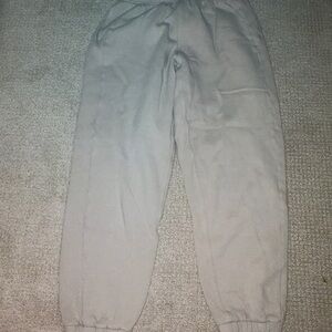lululemon Scuba mid-rise Oversized Tan Joggers